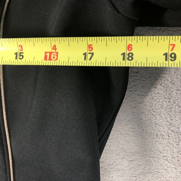 Arista Equestrian Softshell Jacket Size Medium Black Full Zip Horse Riding - Picture 7 of 7